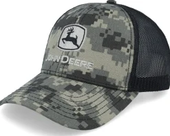 Logo Digital Camo/Black Trucker - John Deere