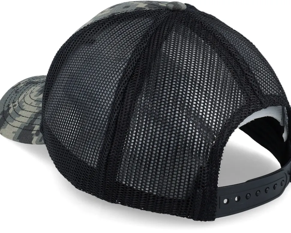 Logo Digital Camo/Black Trucker - John Deere