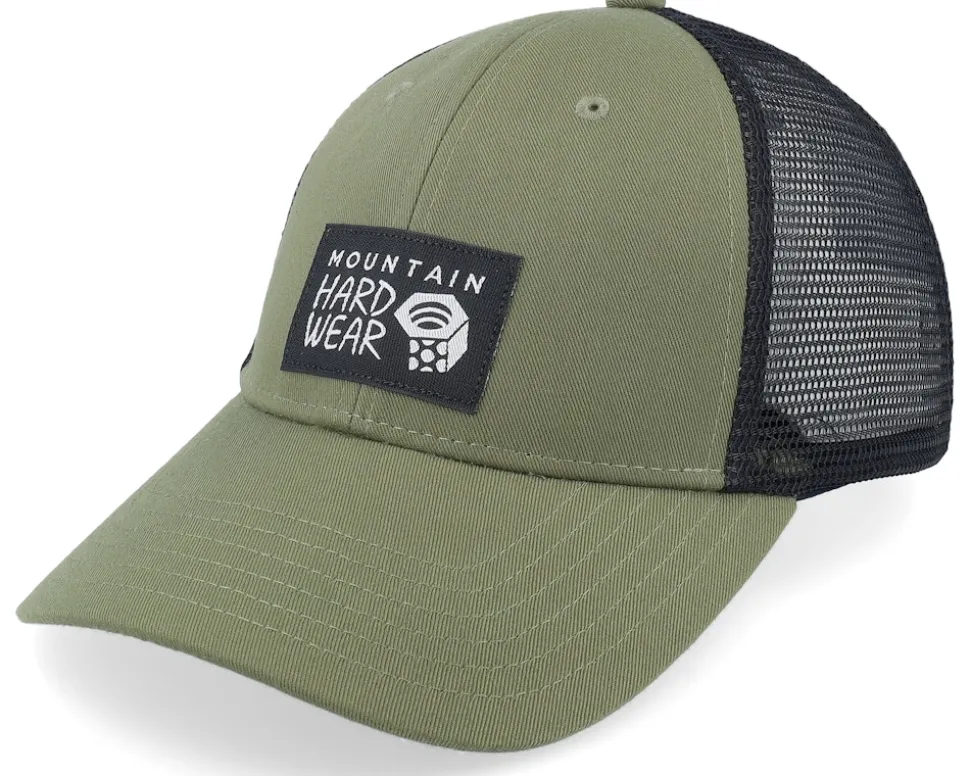 Logo Hat Combat Green Trucker - Mountain Hardwear