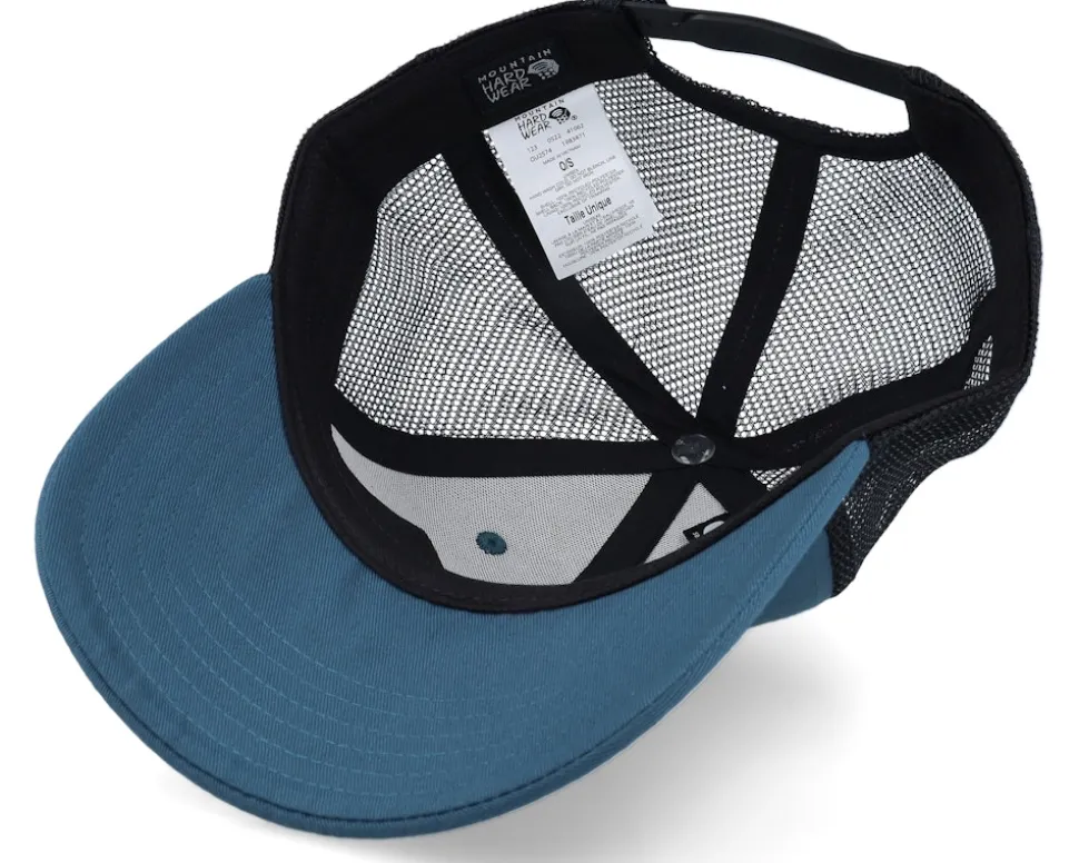 Logo Hat Dark Caspian Trucker - Mountain Hardwear