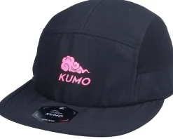Logo Neon Pink Cloudfit Black 5-Panel