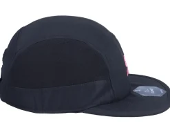Logo Neon Pink Cloudfit Black 5-Panel