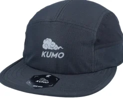 Logo Reflective Cloudfit Black 5-Panel - Kumo
