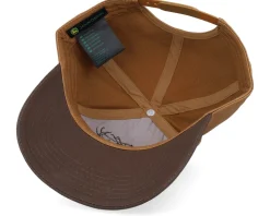 Logo Silhouette Embroidered Ball Brown Adjustable - John Deere