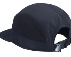 Logo White Cloudfit Black 5-Panel - Kumo