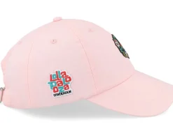 Lollapalooza Stockholm Flower Power Pastel Pink Dad Cap - Hatstore