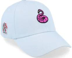 Lollapalooza Stockholm Flamingo Pastel Blue Dad Cap - Hatstore