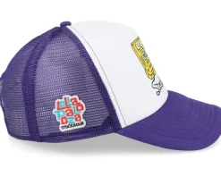 Lollapalooza Stockholm Mix Tape Foam Purple/white Trucker - Hatstore