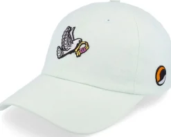 Lollapalooza Stockholm Peace Dove Mint Dad Cap - Hatstore