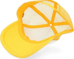 Lollapalooza Stockholm Robo Dance Foam Yellow/white Trucker - Hatstore
