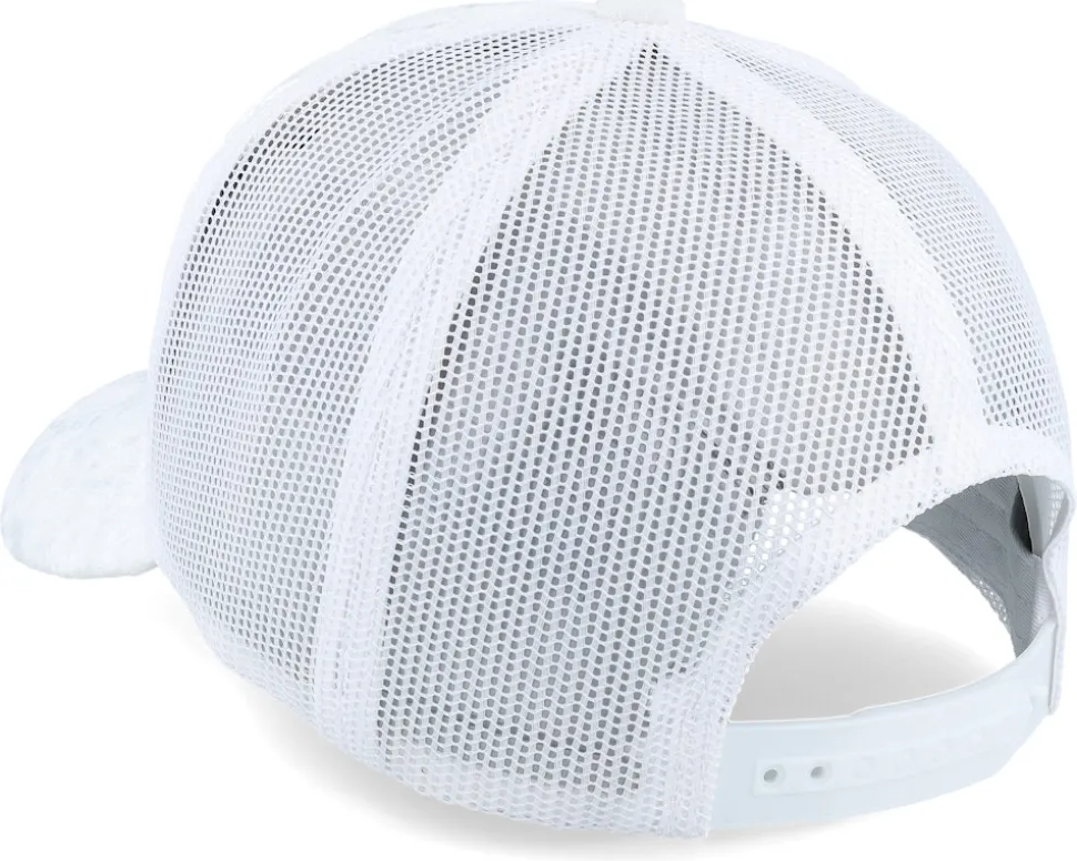 London Gold Patch Velvet White A-frame Trucker - Calza Pennello