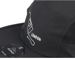 London Marathon Cloudfit Black 5-panel - Kumo