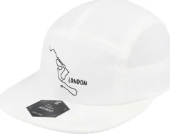 London Marathon Cloudfit White 5-panel - Kumo