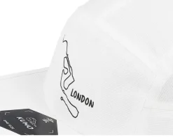 London Marathon Cloudfit White 5-panel - Kumo