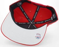 Los Angeles Angels Sure Shot Captain Red Snapback - 47 Brand