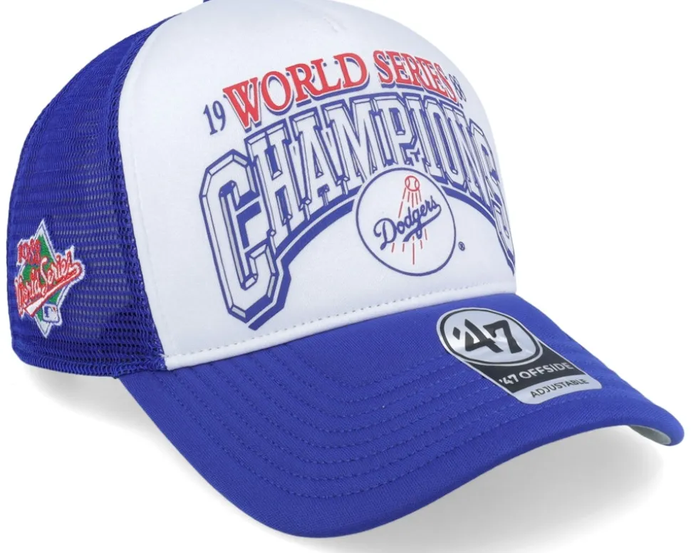 Los Angeles Dodgers MLB Foam Champ Offside Dt Royal/White Trucker - 47 Brand
