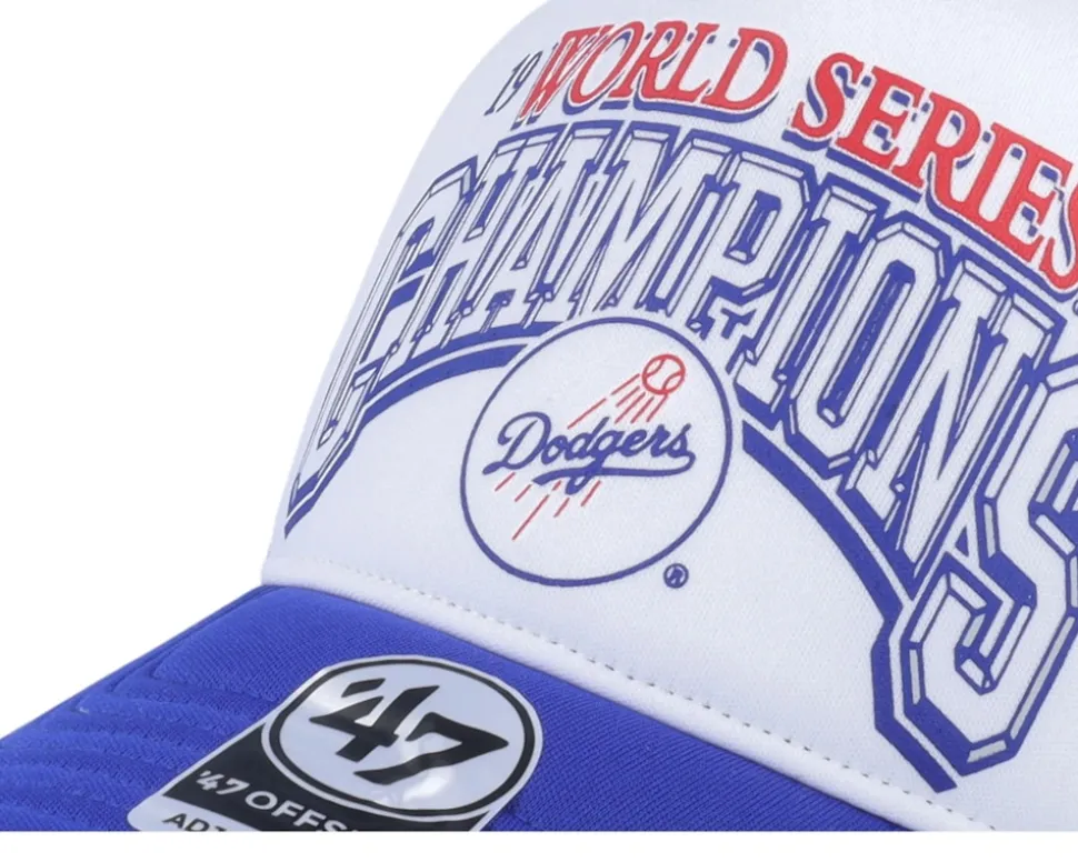 Los Angeles Dodgers MLB Foam Champ Offside Dt Royal/White Trucker - 47 Brand