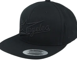 Los Angeles Hat Black/Black Snapback - Alpinestars