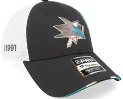 Los Angeles Kings Authentic Pro Draft Podium Black/White Trucker - Fanatics