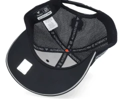 Los Angeles Kings Authentic Pro Draft Black/Stone Gray Trucker - Fanatics