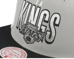 Los Angeles Kings Billboard 2 Vintage Grey/Black Snapback - Mitchell & Ness