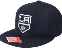 Los Angeles Kings Deep Dish Black Fitted - American Needle