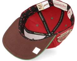 Los Angeles Lakers Nightmare Fitted Red/Green Fitted - Mitchell & Ness