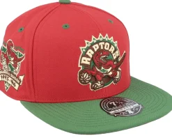 Los Angeles Lakers Nightmare Fitted Red/Green Fitted - Mitchell & Ness