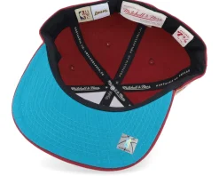 Los Angeles Lakers Northern Lights Cardinal Fitted - Mitchell & Ness