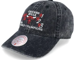 Los Angeles Lakers Stone Washed Champions Yellow Dad Cap - Mitchell & Ness