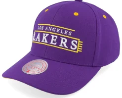 Los Angeles Lakers Team Lofi Pro Purple Adjustable - Mitchell & Ness