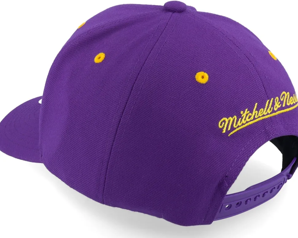 Los Angeles Lakers Team Lofi Pro Purple Adjustable - Mitchell & Ness