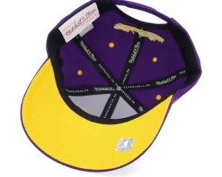Los Angeles Lakers Team Lofi Pro Purple Adjustable - Mitchell & Ness