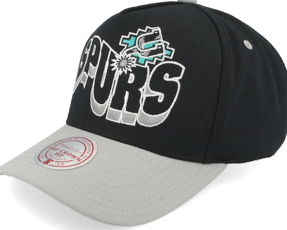 Los Angeles Lakers Wavy Pro Purple/Yellow A-frame Adjustable - Mitchell & Ness