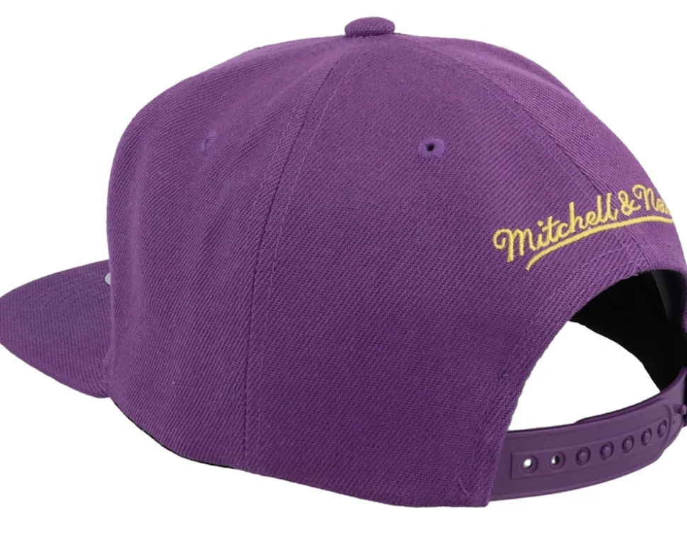 Louisiana State Tigers Core Side Purple Snapback - Mitchell & Ness