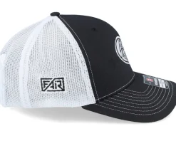 Love Freely Logo 112 Split Black/White Trucker - Fair