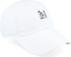 Love Me Not White Dad Cap - Djinns