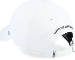 Love Me Not White Dad Cap - Djinns