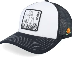 Love Moomin White/Black Trucker - SQRTN