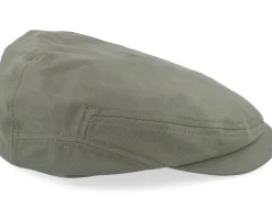 Lucas Cotton Twill Green Flat Cap - CTH Ericson