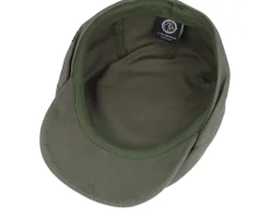 Lucas Cotton Twill Green Flat Cap - CTH Ericson