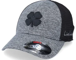 Lucky Heather Grey/black Mesh/black Trucker - Black Clover