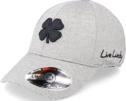 Lucky Heather Silver Silver Heather/Black Flexfit - Black Clover