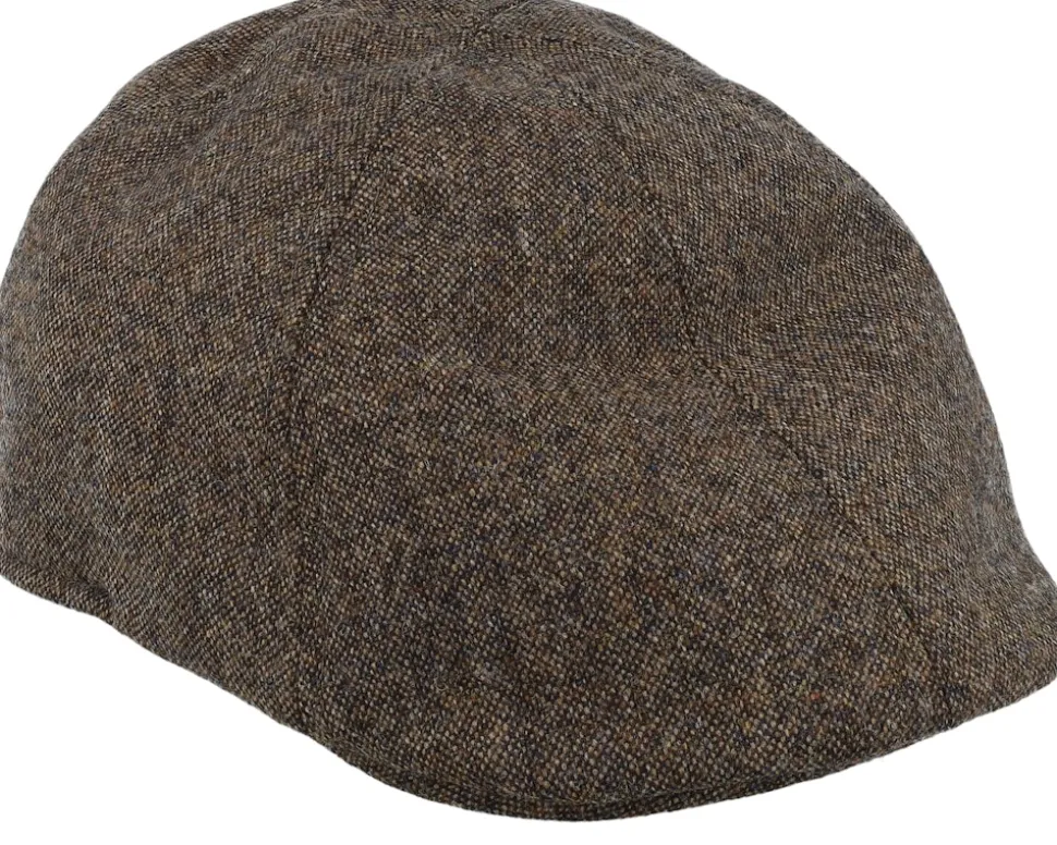 Luke Moon Lambswool Vintage Brown Flat Cap - CTH Ericson