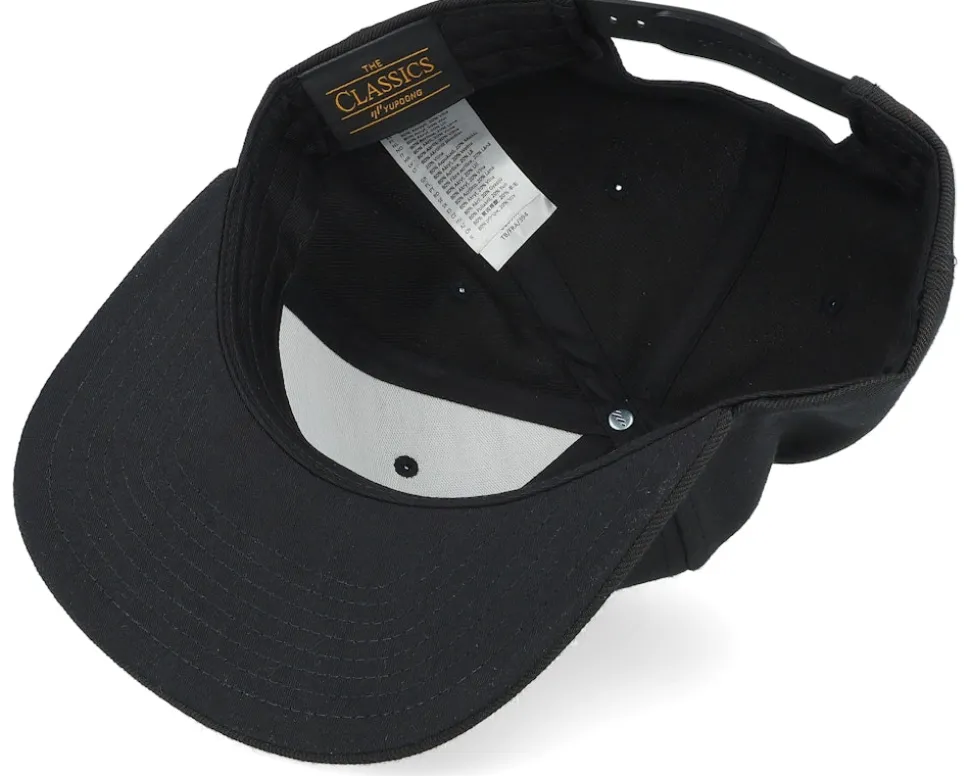 Lumber Jack Logo Black Snapback - Bearded Man