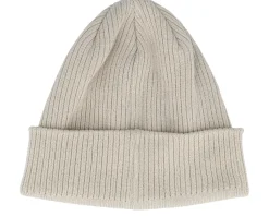 Lunch Atop A Skyscraper Beanie Sand Organic Cuff - Public Domain