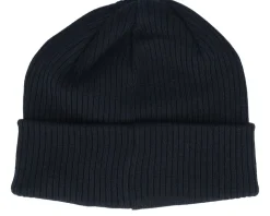 Lunch Atop A Skyscraper Beanie Black Organic Cuff - Public Domain