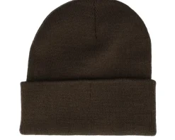 Lunch Atop A Skyscraper Beanie Chocolate Cuff - Public Domain