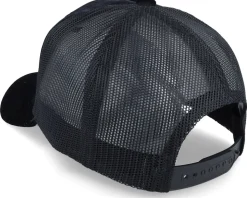 Lunch Atop A Skyscraper Black Velvet Trucker - Public Domain