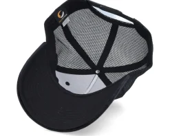 Lunch Atop A Skyscraper Black Velvet Trucker - Public Domain